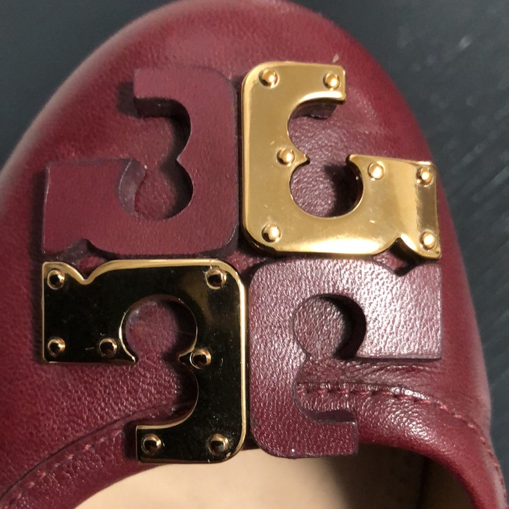 Tory Burch Burgundy color shoes - Picture 9 of 9